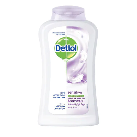 Dettol Sensitive Antibacterial Body Wash 500ml