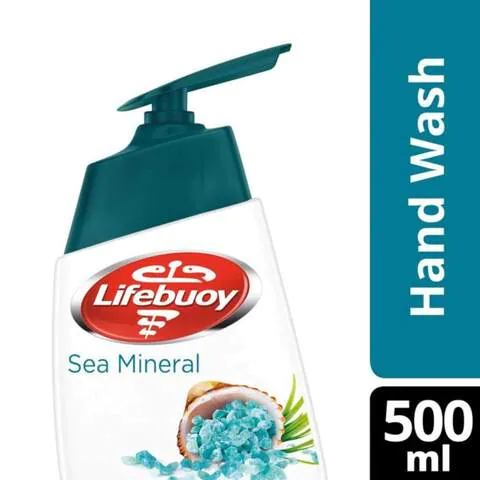 Lifebuoy Sea Minerals Anti Bacterial Hand Wash White 500ml