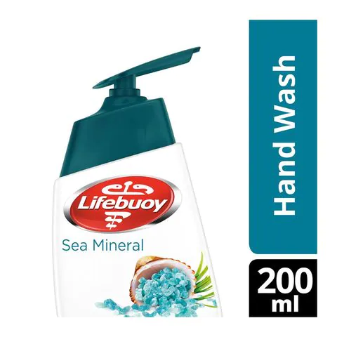 Lifebuoy Sea Minerals Anti Bacterial Hand Wash White 200ml
