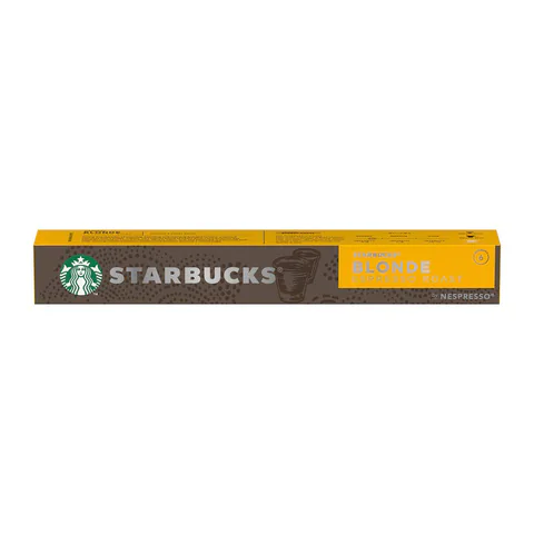 Starbucks Blonde Espresso Roast Coffee 10 Capsules, 53g