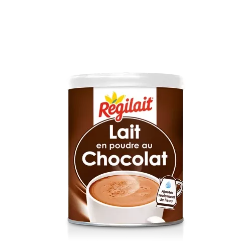 Milk powder with chocolate