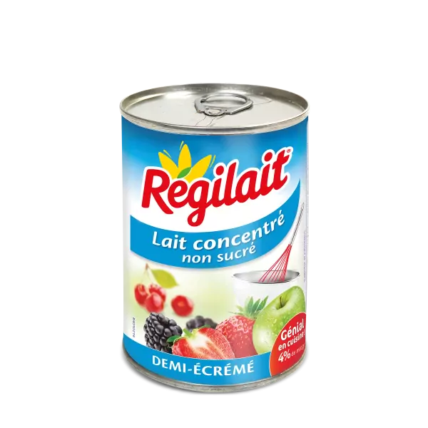 Semi-skimmed unsweetened condensed milk